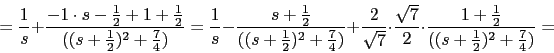 Descomposicion de la transformada de Laplace en fracciones simples parte 10
