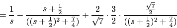 Descomposicion de la transformada de Laplace en fracciones simples parte 9